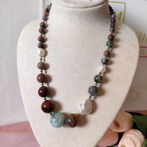 Collana da Dècolletè con Diaspro