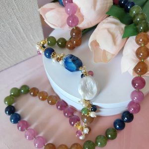Collana Lunga con Tormalina