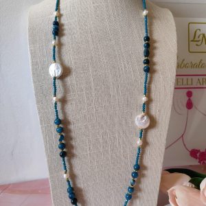 Collana Lunga con Apatite
