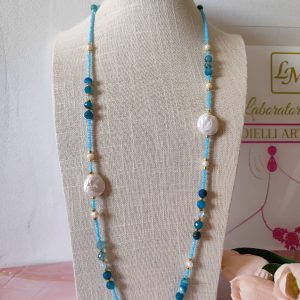 Collana Lunga con Agata