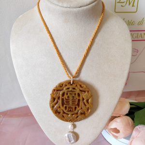 Collana con Ciondolo Naturale