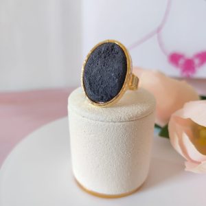Anello in Pietra Lavica