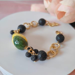 Bracciale Limone e Lava