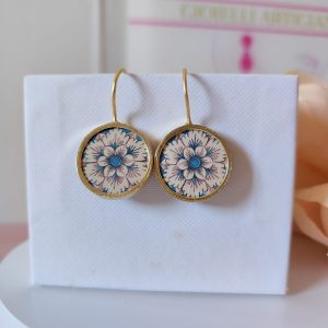 Orecchini con Maiolica