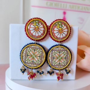 Orecchini Doppia Maiolica