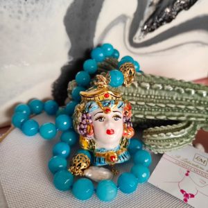 Collana Siciliana con Testa di Moro