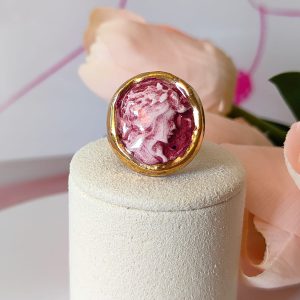 Anello in Ceramica Rossa di Caltagirone