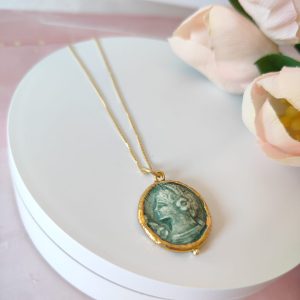 Collana Moneta Verde