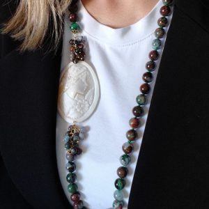 Collana Cammeo E Diaspro – Eleganza E Fascino Classico