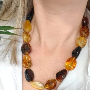 Collana Ambra Colori Baltici – Eleganza Naturale di Pregio