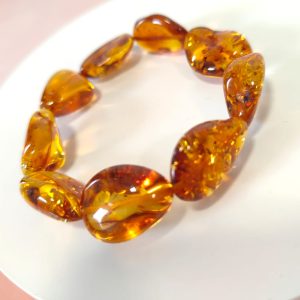 Bracciale Ambra Cognac – Ambra Baltica Naturale
