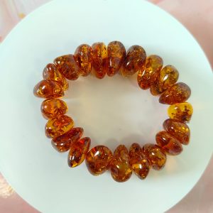 Bracciale Ambra Baltica – Importante Bracciale in Ambra Naturale