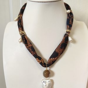Collana Animalier Perle Agata – Eleganza Selvaggia E Moderna