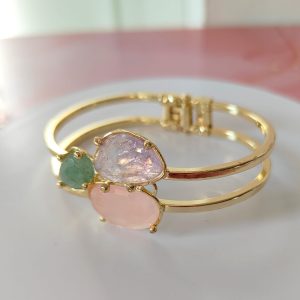 Bracciale Rigido Avventurina Quarzo – Delicatezza E Carattere