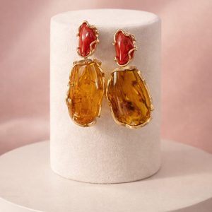 Orecchini Ambra