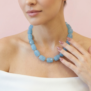 Collana Giada Candy Cielo – Raffinatezza In Tonalità Delicate